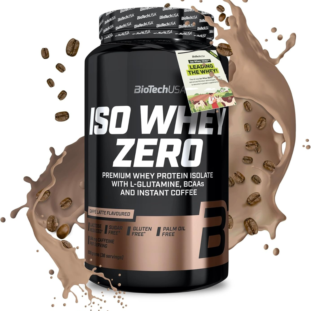 BioTech USA Iso Whey Zero 908g Caffe Latte