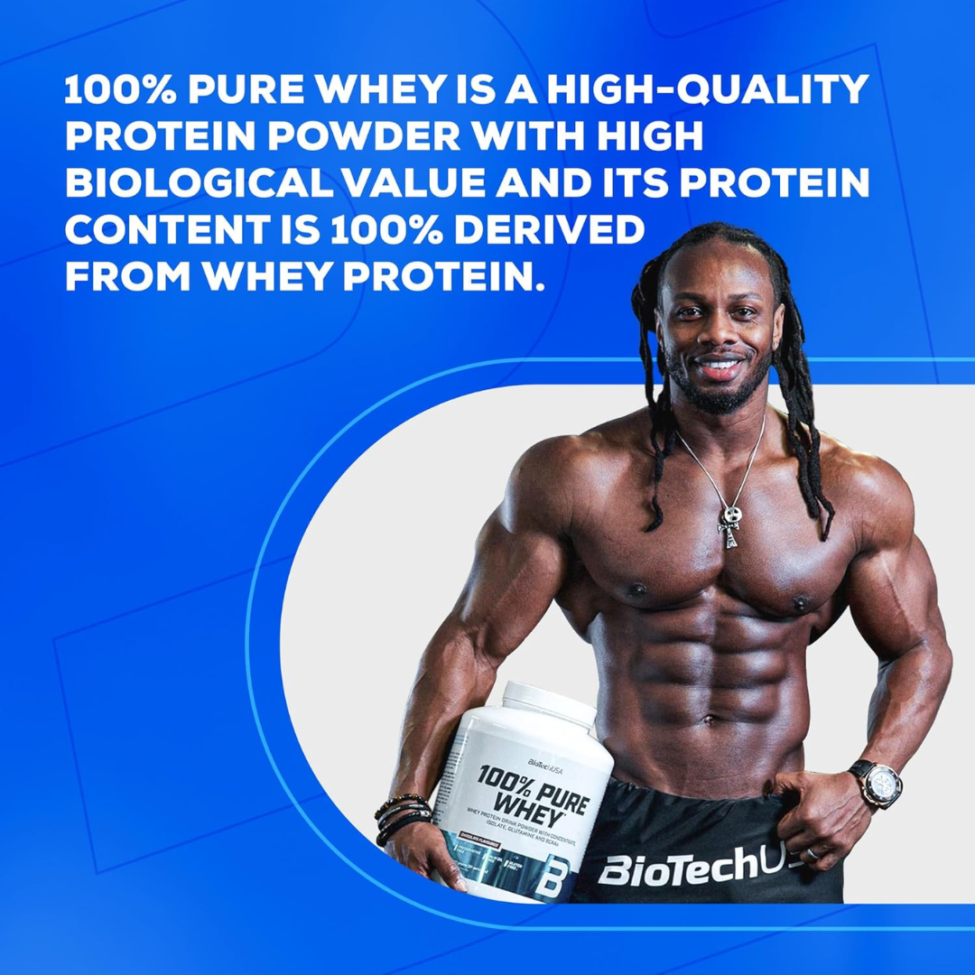 BioTech USA 100% Pure Whey 2.27kg Bourbon Vanilla
