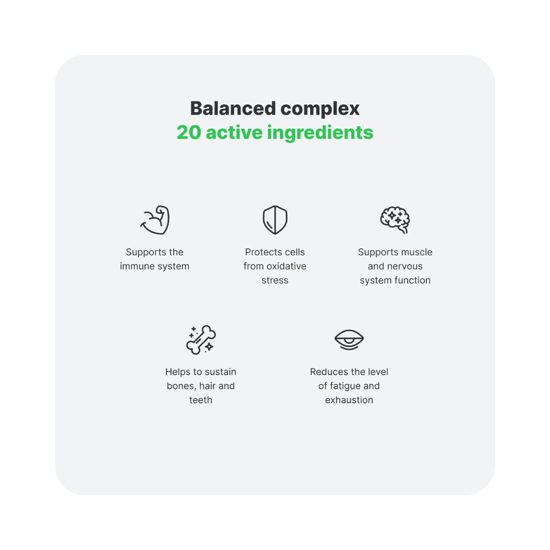 Vilgain Multivitamin 120 Caps