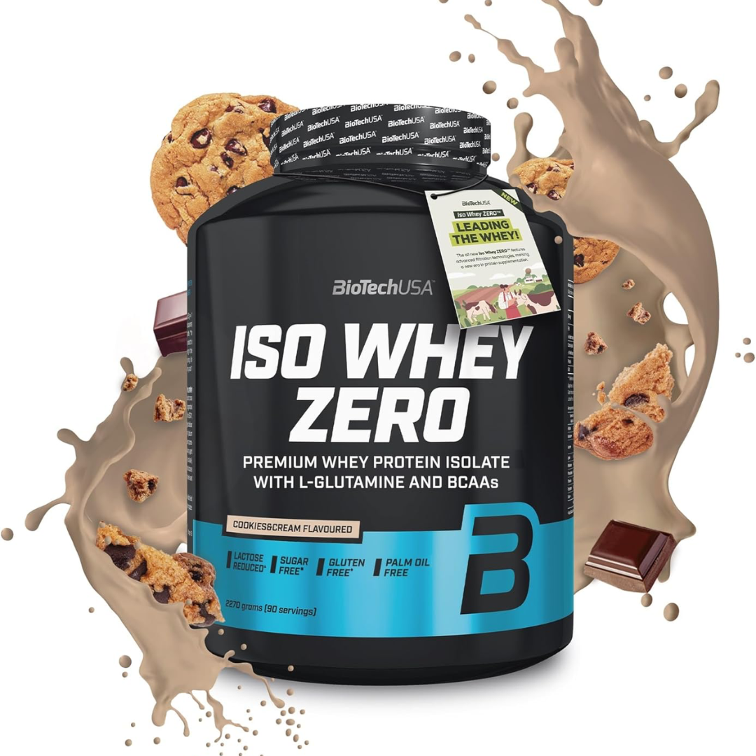 BioTech USA Iso Whey Zero 1816g Cookies & Cream