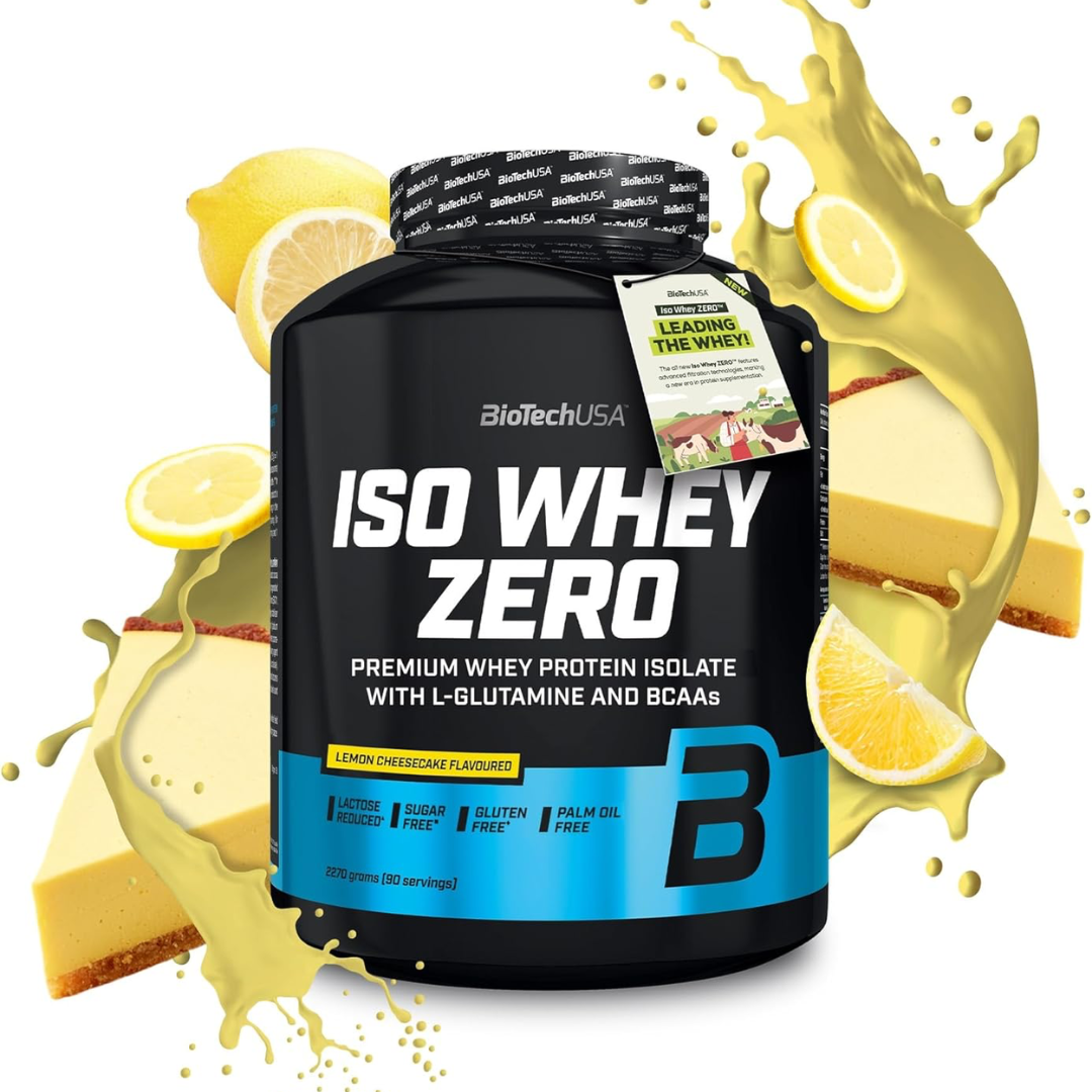 BioTech USA Iso Whey Zero 1816g Lemon Cheesecake