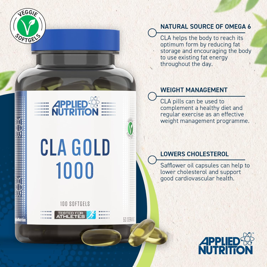 Applied Nutrition CLA Gold 1000 100 Veg Caps