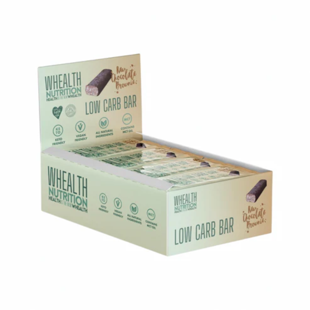 Whealth Nutrition Protein Bar 12x55g Choc Brownie
