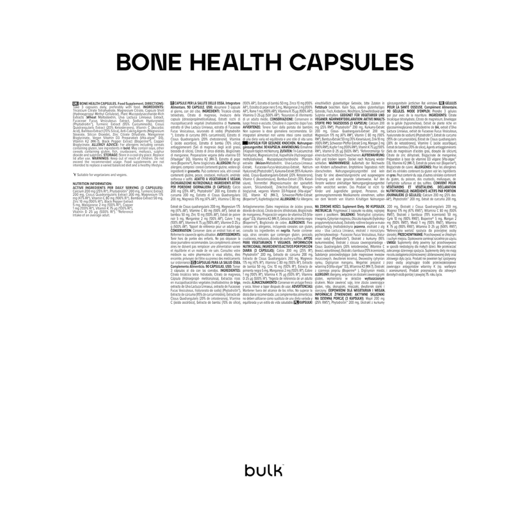 Bulk Bone Health 90 Caps