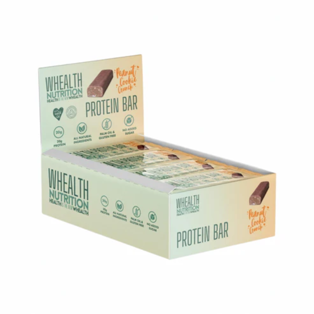 Whealth Nutrition Protein Bar 12x60g Peanut