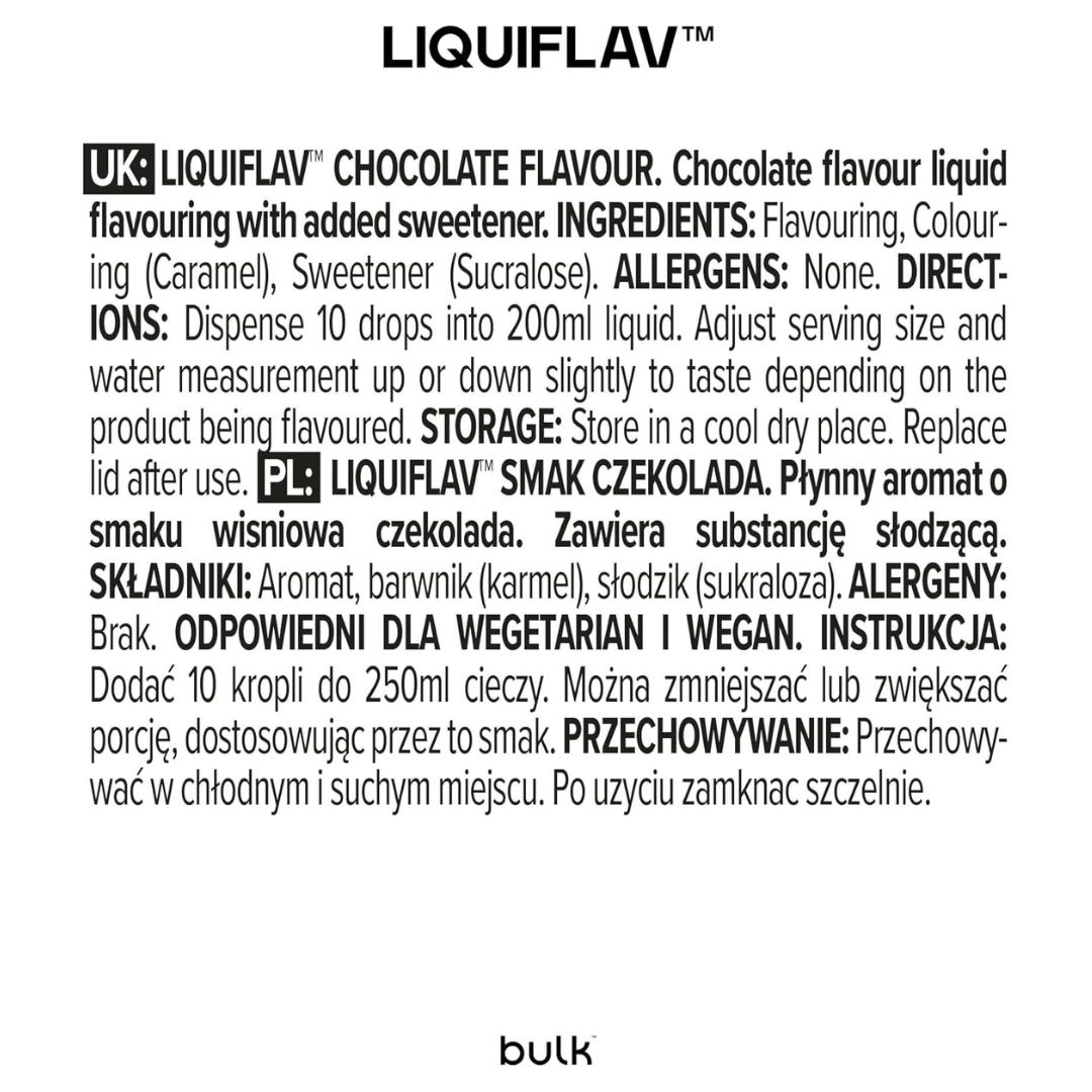 Bulk LiquiFlav 50ml Chocolate Hazelnut