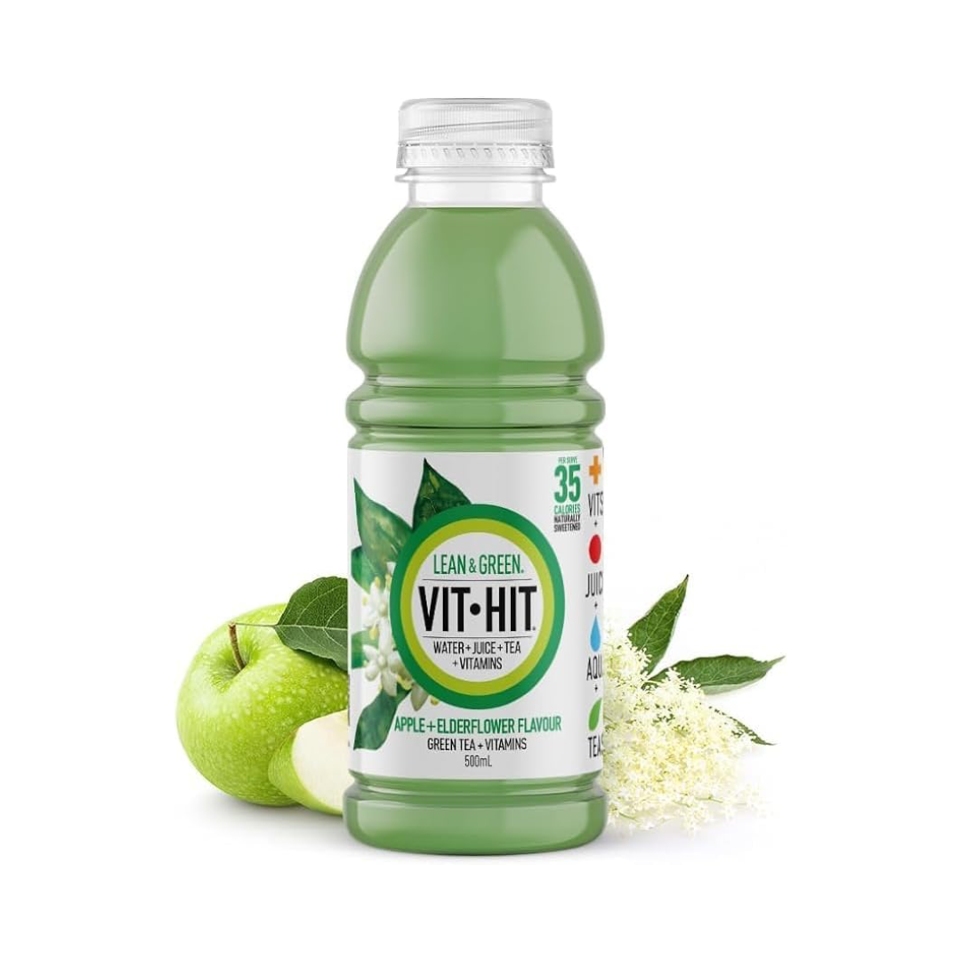 VITHIT Lean & Green 12x500ml Apple & Elderflower