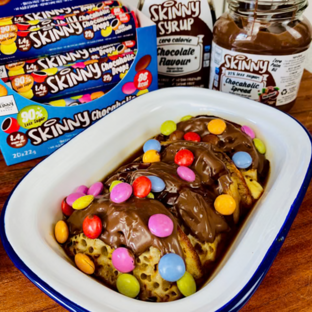 The Skinny Food Co Chocaholic Drops 200g Milk Chocolate
