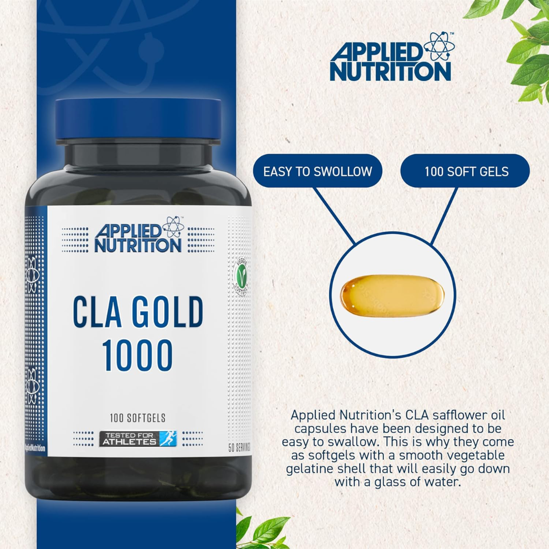 Applied Nutrition CLA Gold 1000 100 Veg Caps