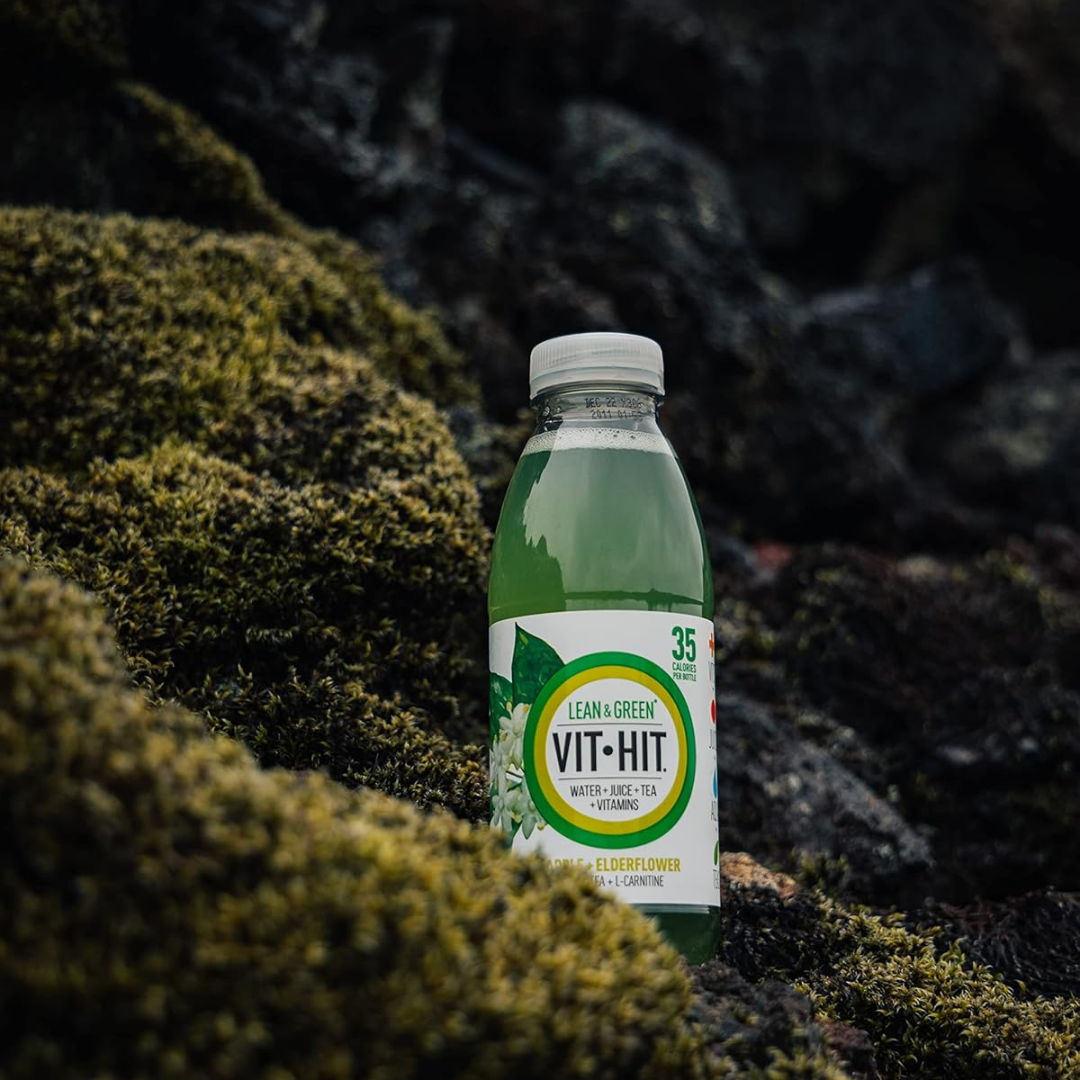 VITHIT Lean & Green 12x500ml Apple & Elderflower