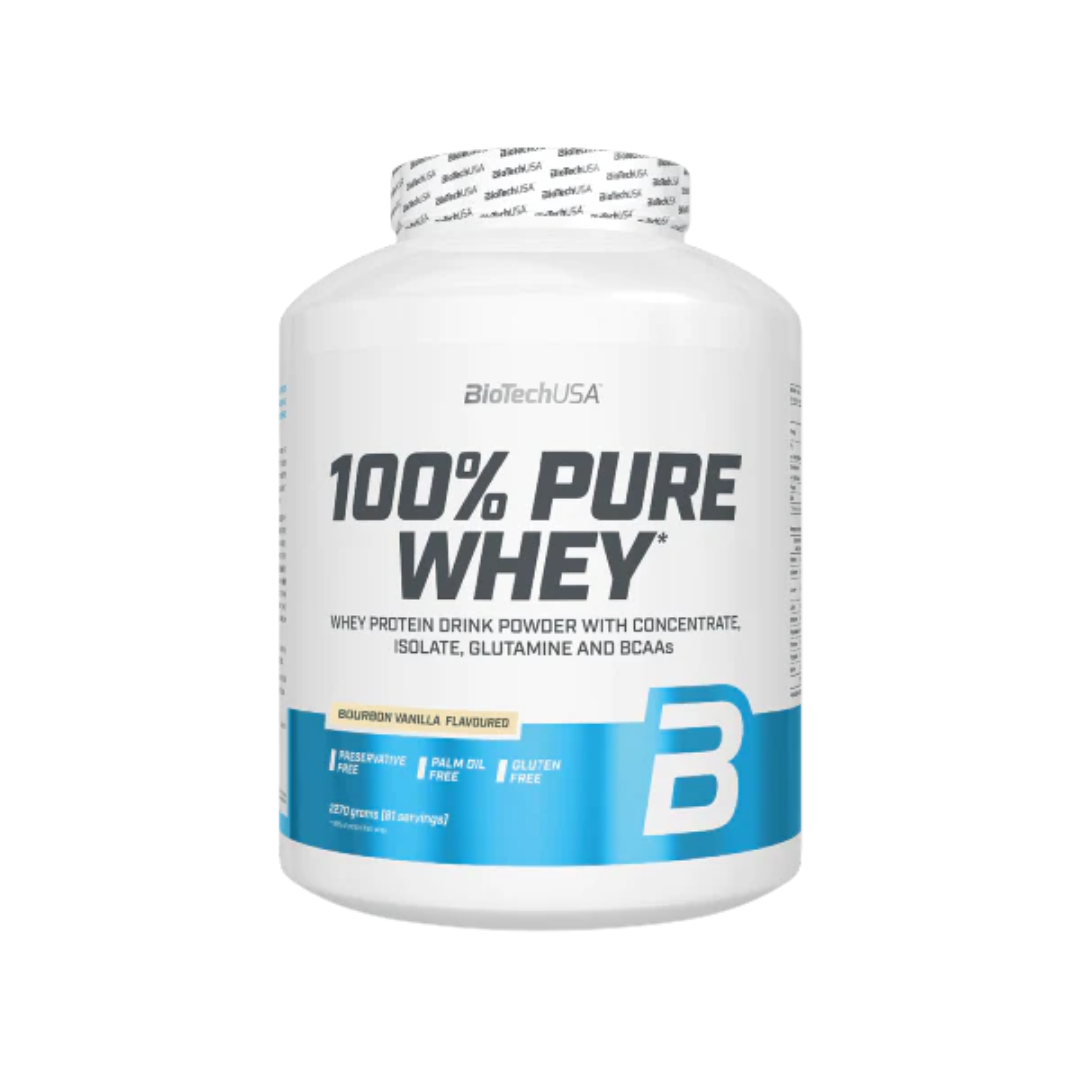 BioTech USA 100% Pure Whey 2.27kg Bourbon Vanilla