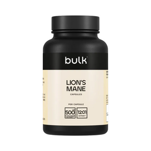 Bulk Lion's Mane Capsules 500mg 90 Caps