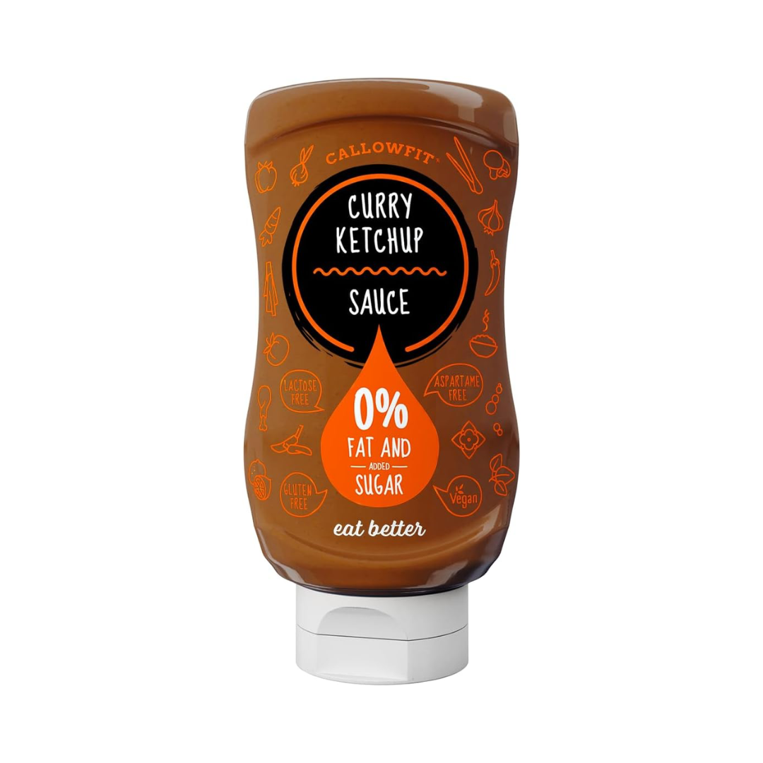 Callowfit Sauce 300ml Curry Ketchup