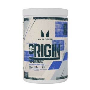 MyProtein Origin Pre-Workout 600g - Blue Raspberry Fizz