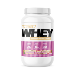 Efectiv Nutrition Whey Protein 900g - Raspberry & White Chocolate