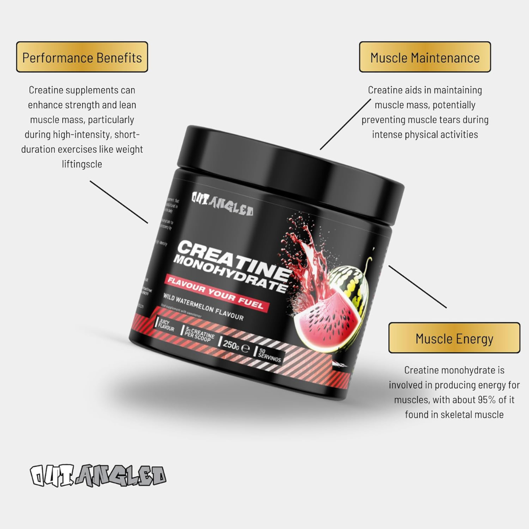 Outangled Creatine Monohydrate 250g - Cherry Cola
