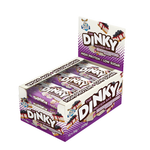 Muscle Moose Dinky Protein Bar 12x35g - Blueberry Cheesecake