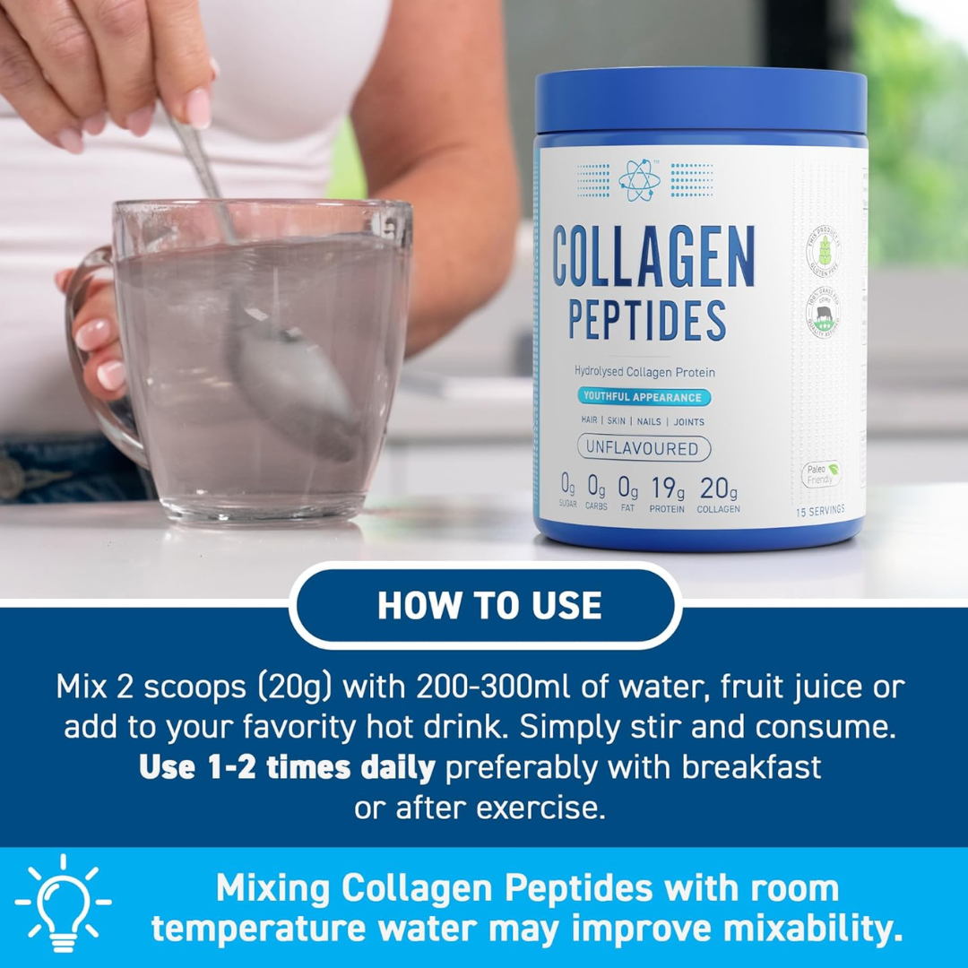Applied Nutrition Collagen Peptides 300g Unflavoured