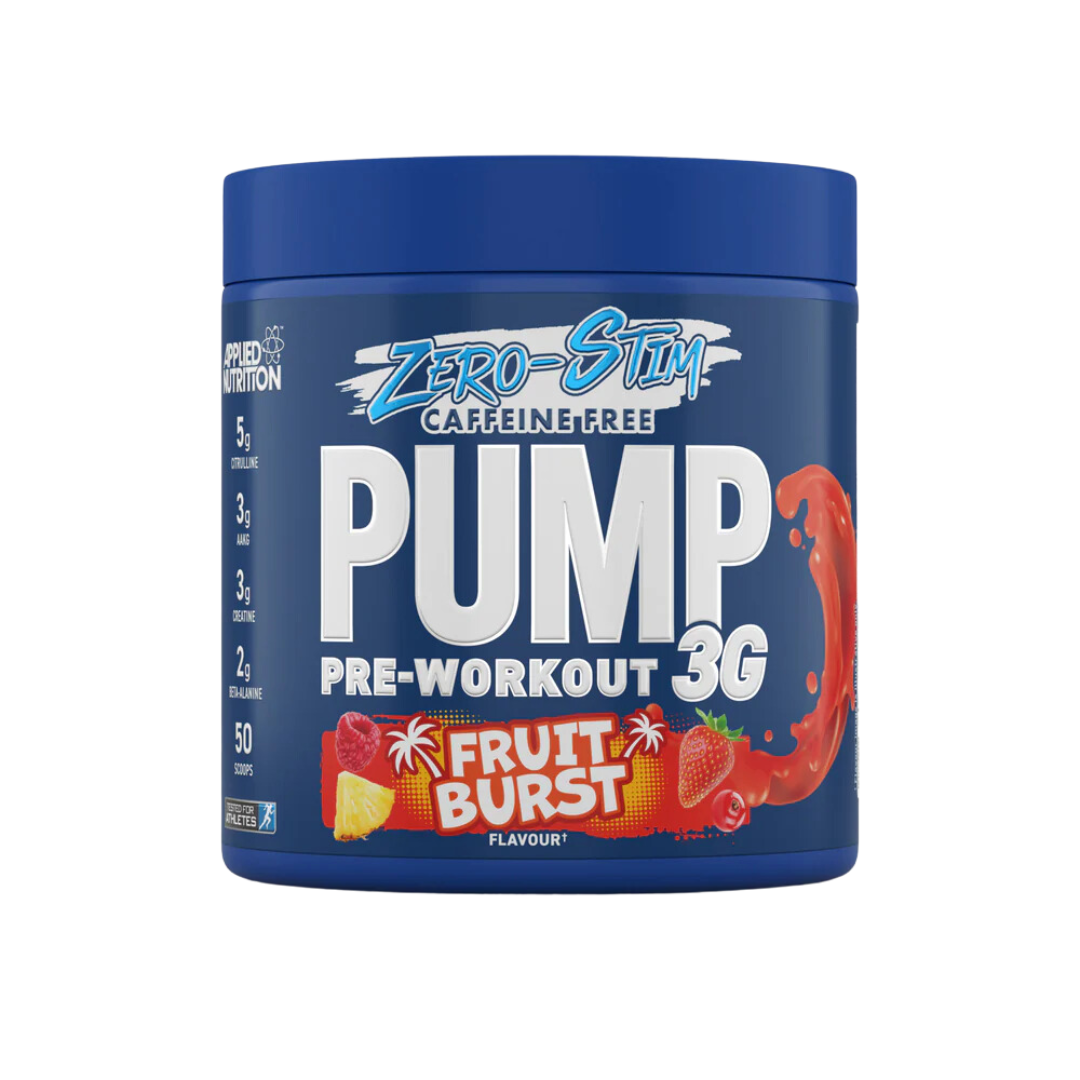 Applied Nutrition Pump 3G Zero Stim Free 375g - Fruit Burst