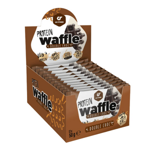 Go Fitness Protein Waffle 12x50g - Double Chocolate