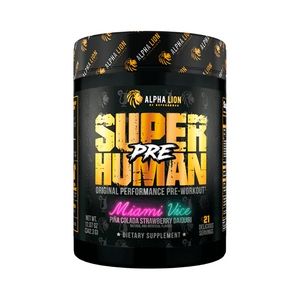 Alpha Lion SuperHuman Pre Workout 342.3g - Miami VIce