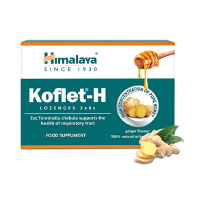 Himalaya Koflet-H 2x6 Lonzenges 12 Softgels - Ginger