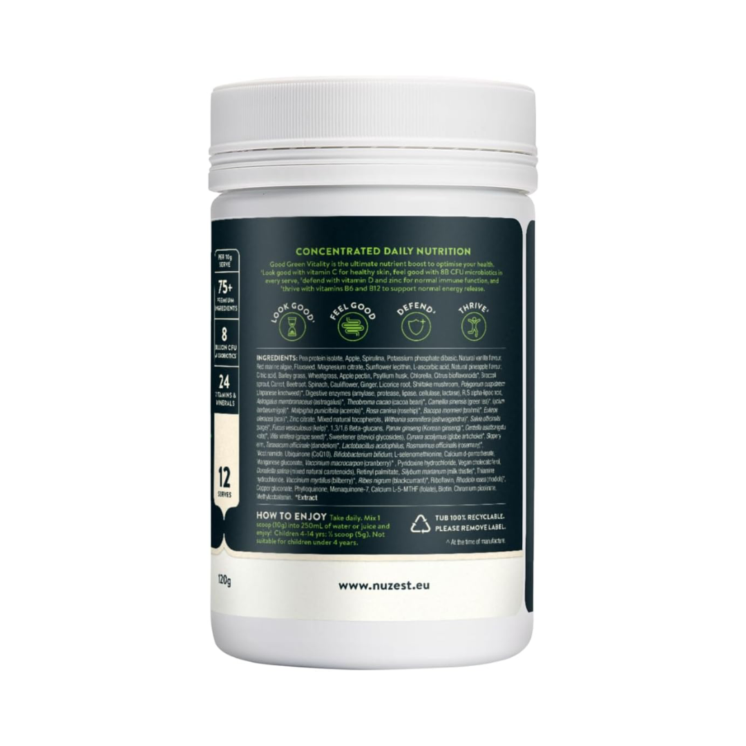 Nuzest Good Green Vitality 120g Refreshingly Natural