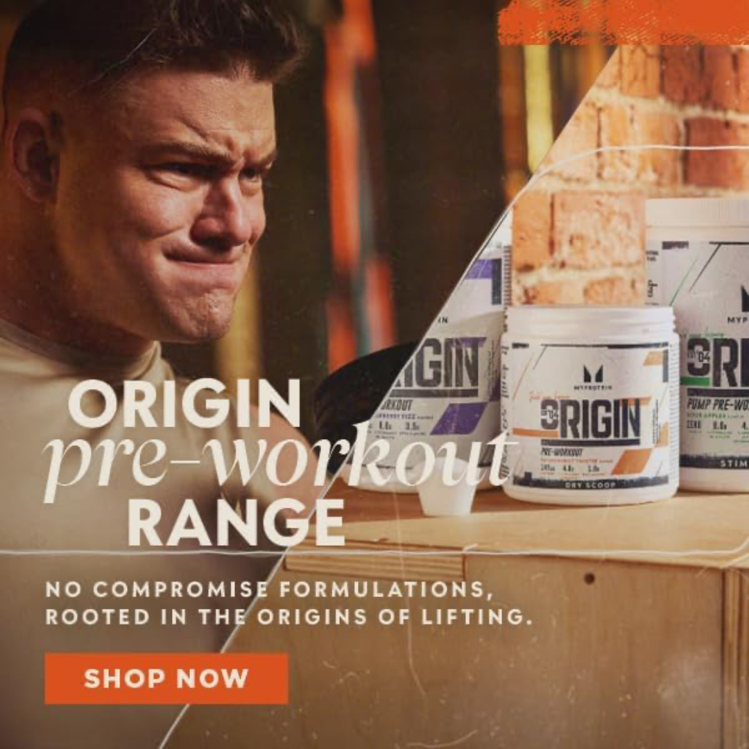 MyProtein Origin Pre-Workout Stim-Free 600g Sour Apples
