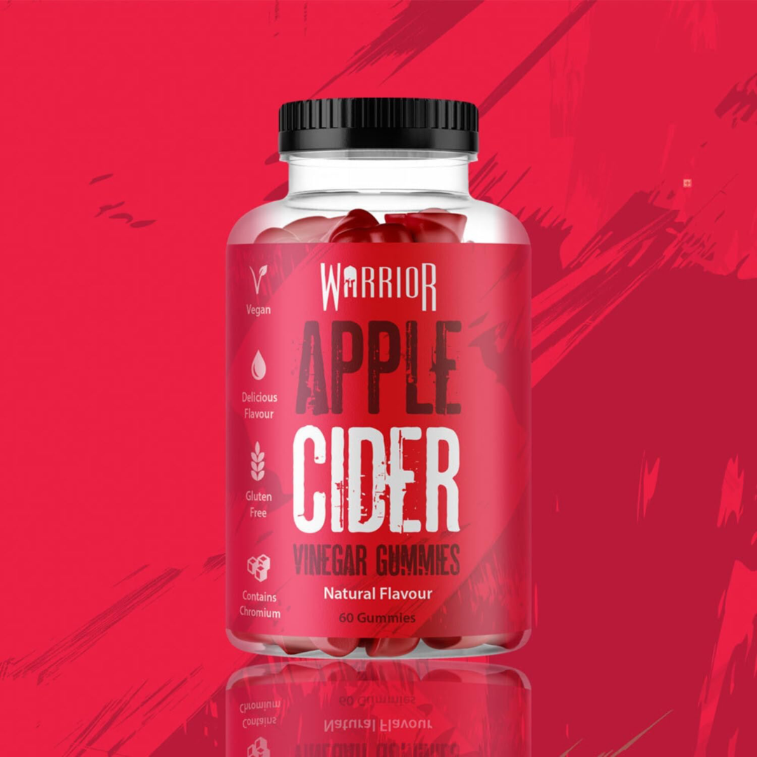 Warrior Apple Cider Vinegar Gummies 60 Gummies