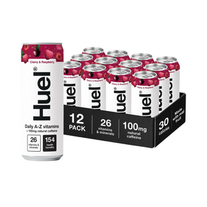 Huel Daily A-Z Vitamins 12x330ml - Cherry & Raspberry