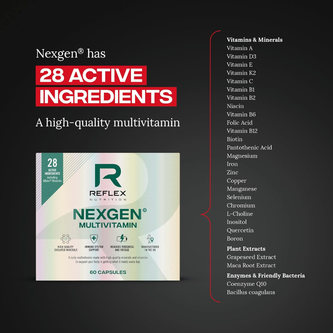 Reflex Nutrition Nexgen 60 Caps