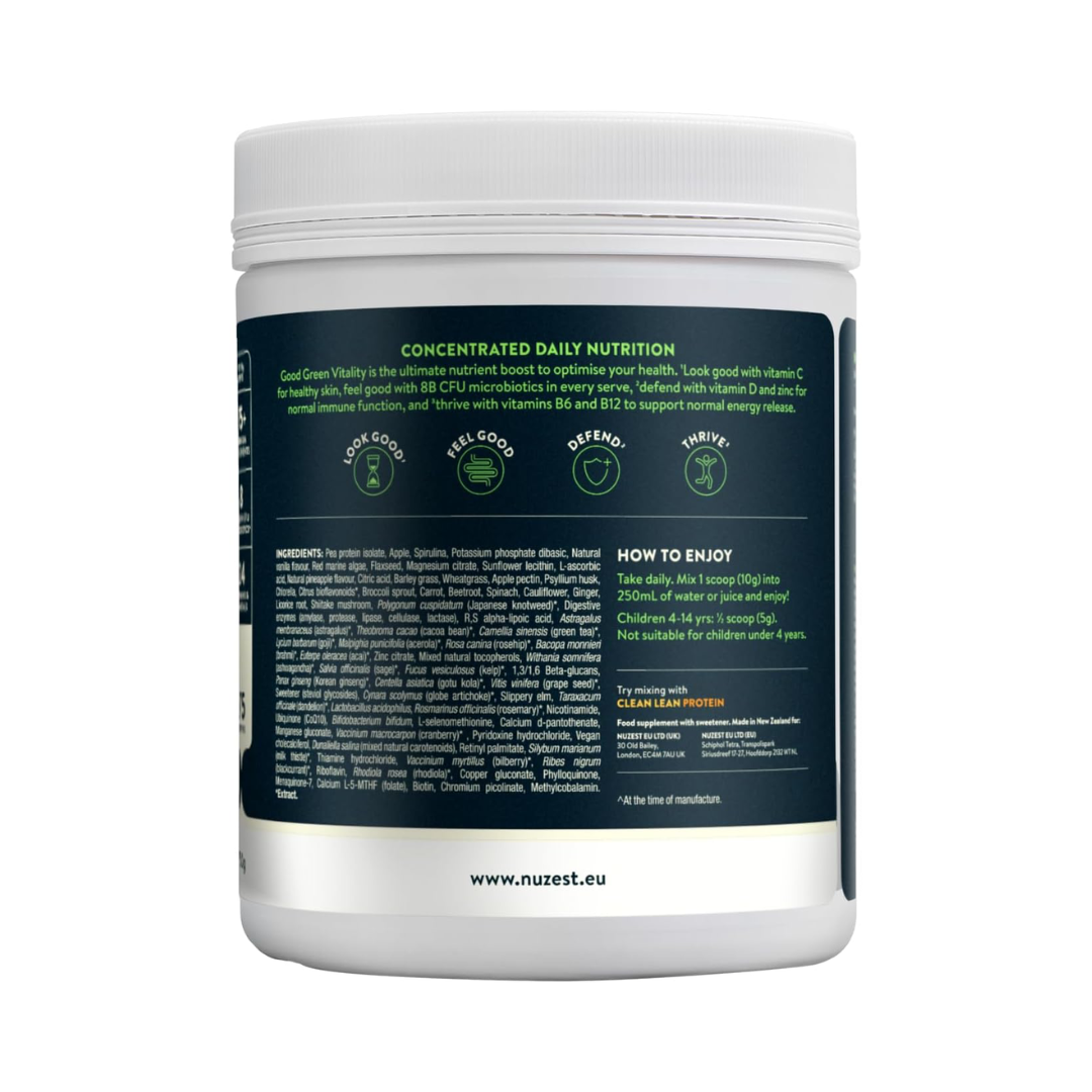 Nuzest Good Green Vitality 750g Refreshingly Natural