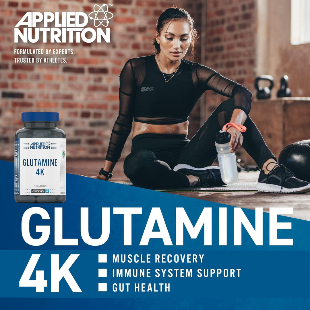 Applied Nutrition Glutamine 4K 120 Veg Caps