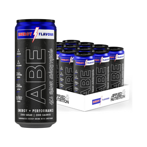 Applied Nutrition ABE All Black Everything Carbonated Can 12x330ml - Energy