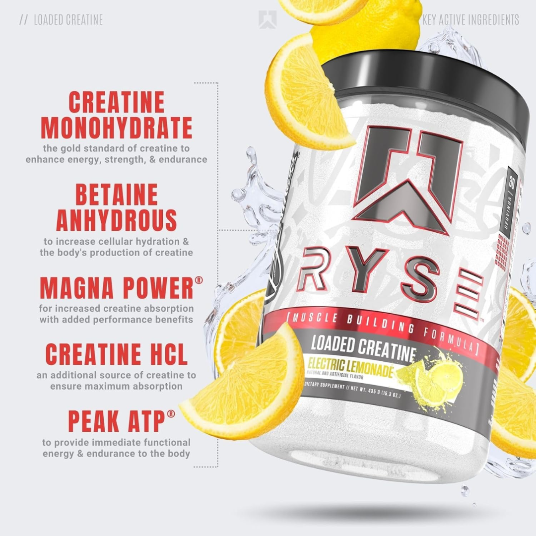 RYSE Loaded Creatine 393g - Baja Cooler