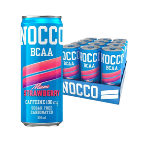 NOCCO BCAA 12x330ml - Miami Strawberry