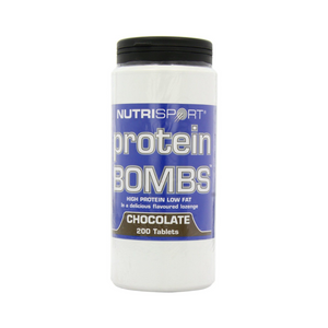 NutriSport Protein Bombs 200 Tabs - Chocolate