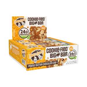 Lenny & Larry's The Complete Cookie-fied BIG Bar 12x90g - Peanut Butter Chocolate Chip