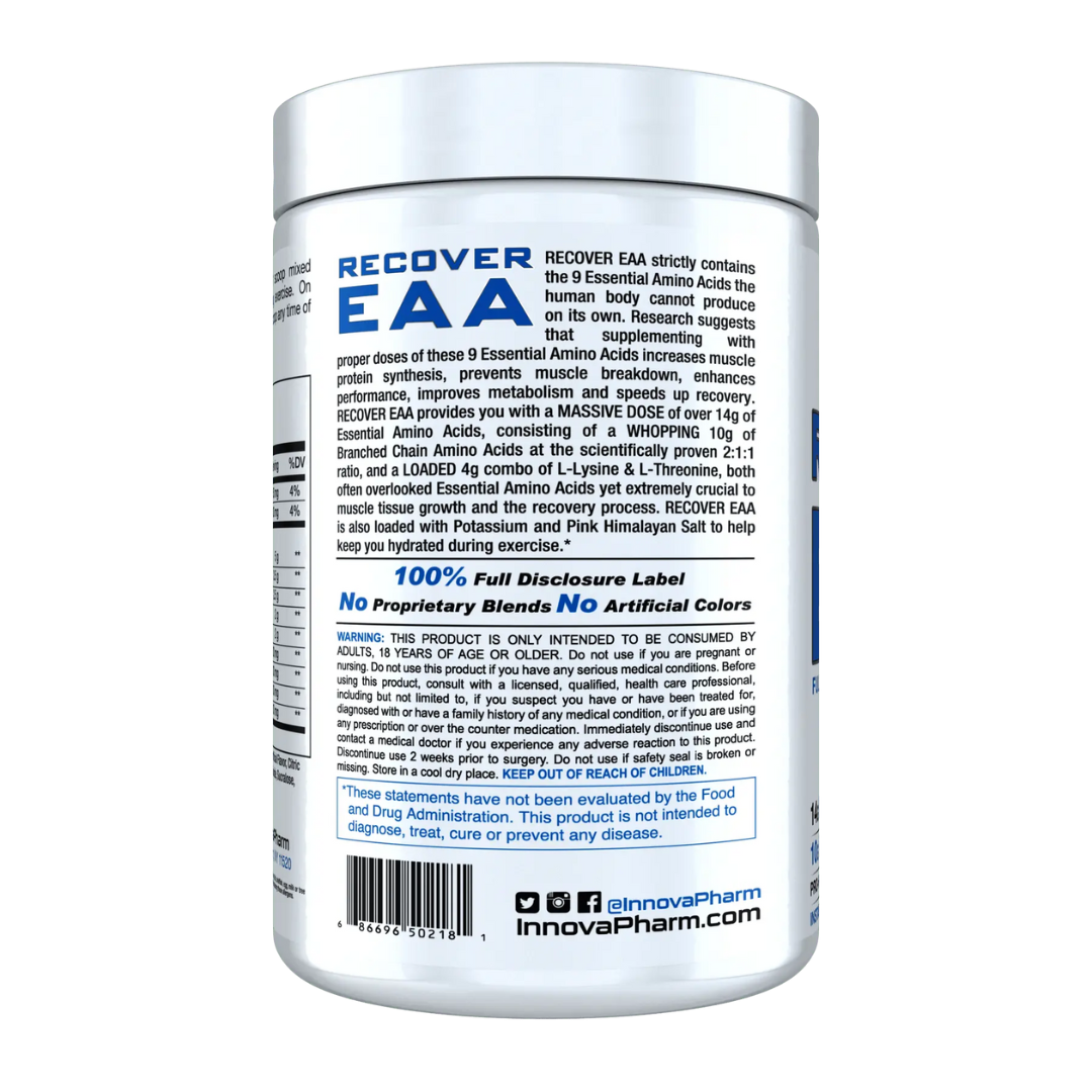 InnovaPharm Recover EAA 555g - Lemon Iced Tea