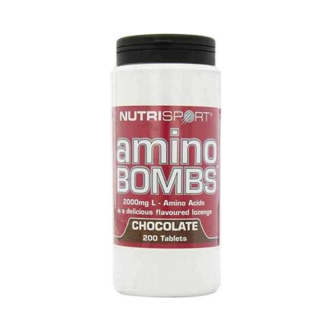 NutriSport Amino Bombs 200 Tabs - Chocolate