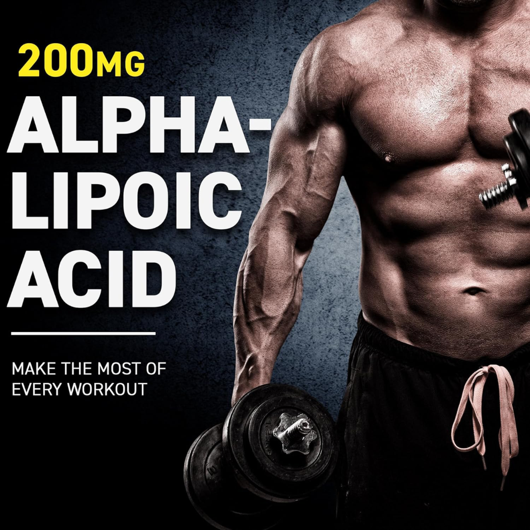 Applied Nutrition R-ALA R-ALPHA Lipoic Acid 60 Caps