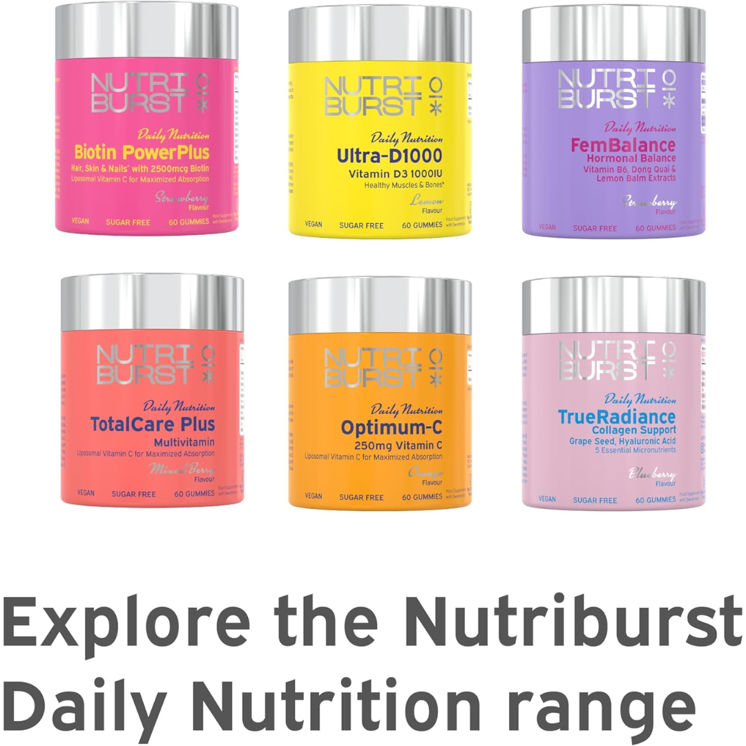 Nutriburst Greenvita 60 Gummies Apple