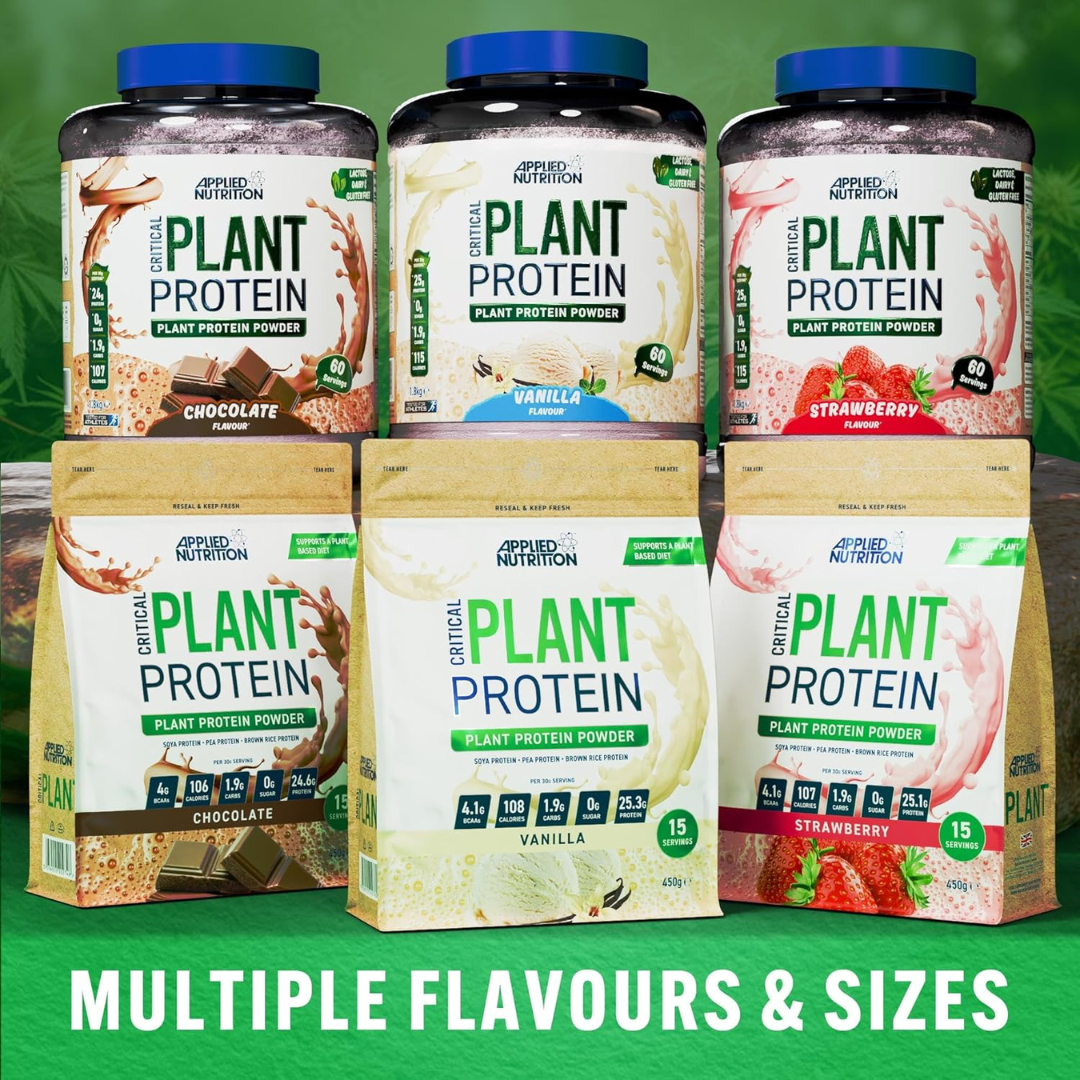 Applied Nutrition Critical Plant 1.8kg - Vanilla