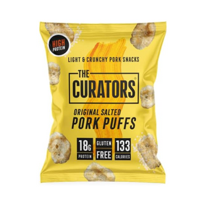 The Curators Pork Puffs 20x25g - Original Salted