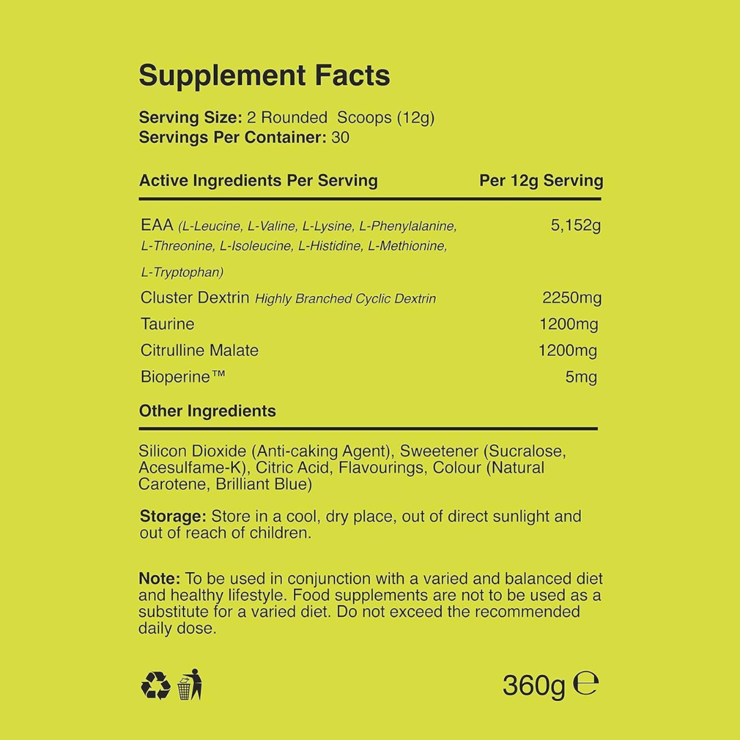 Warrior EAA 360g - Strawberry Kiwi