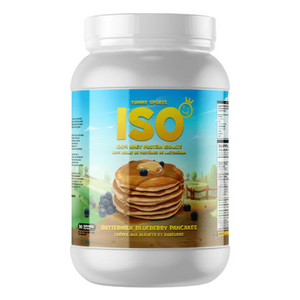 Yummy Sports ISO Tub 30 Servings 960g - Buttermilk Blueberry Pancake