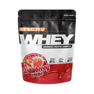 Efectiv Nutrition Whey Protein 2kg - Strawberry Creme