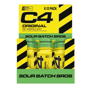 Cellucor C4 Original Pre-Workout Shot 12x60ml - Sour Batch Bros