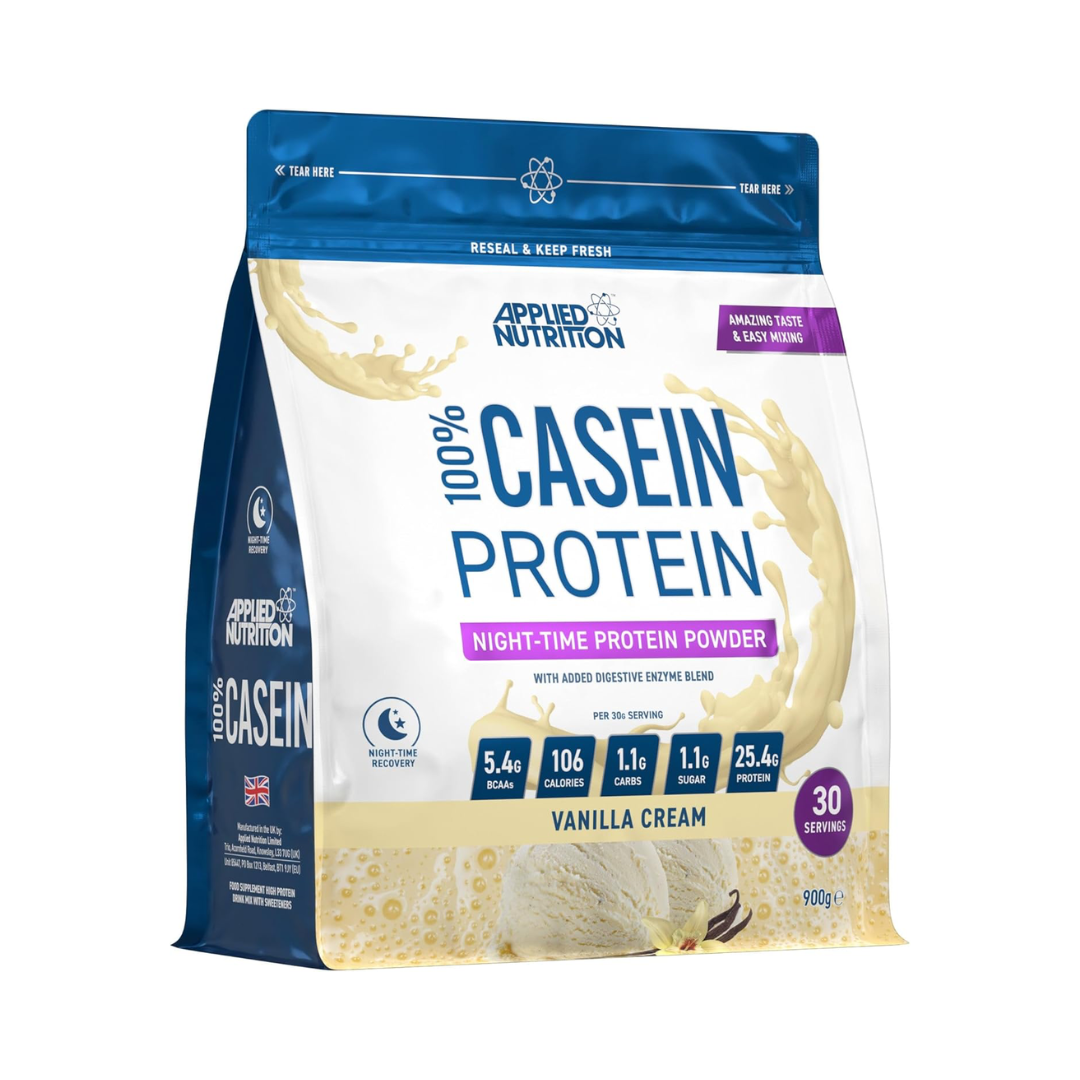 Applied Nutrition Casein 900g - Vanilla