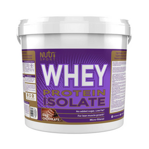 NutriSport Whey Protein Isolate 5kg - Chocolate